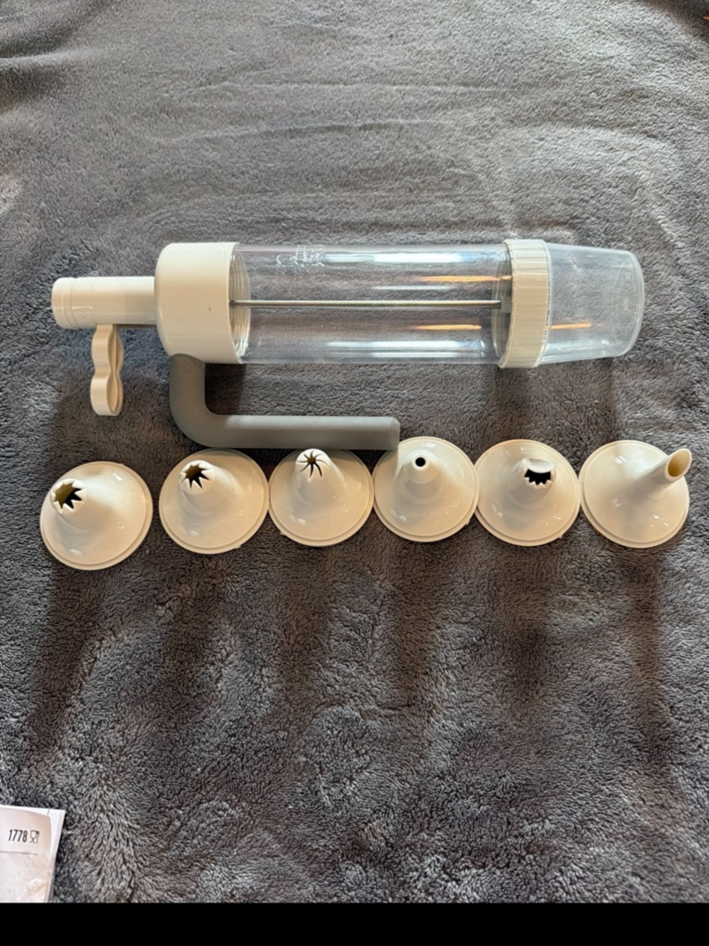 Pampered Chef Easy Accent Decorator - White Paper Insert